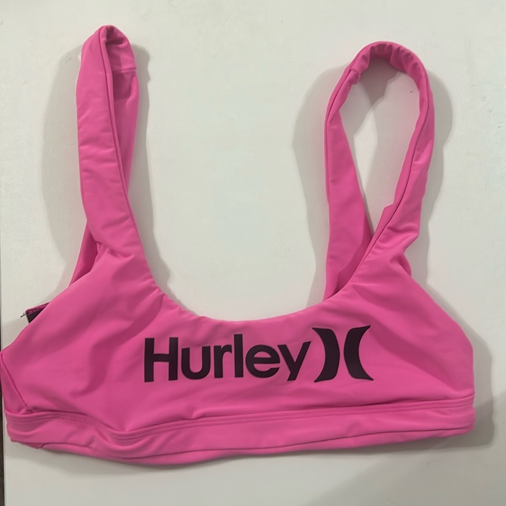 Reversible Hurley Bathing Suit Top Size S